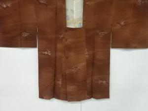 草花模様暈し道行コート